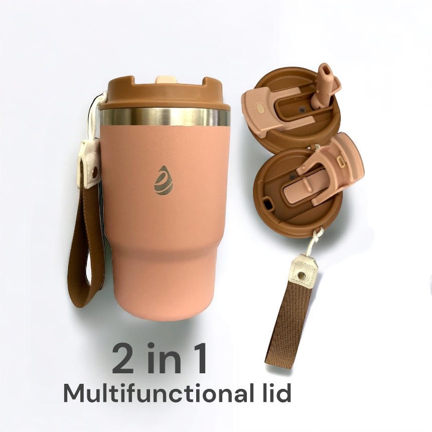 Eathelin 16oz (473ml) Cuppa Stainless Steel Cup - Space Blue