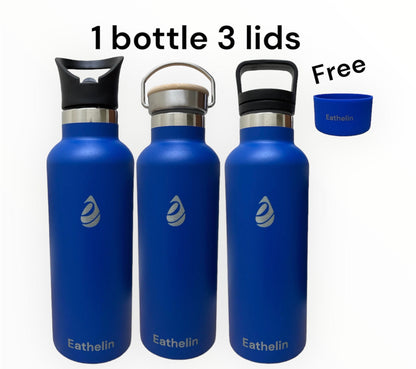 20 oz (600 ml) Stainless Steel Flask - Azul